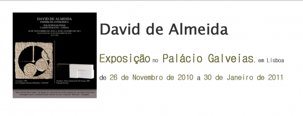 Exposição Obra Gráfica de David de Almeida