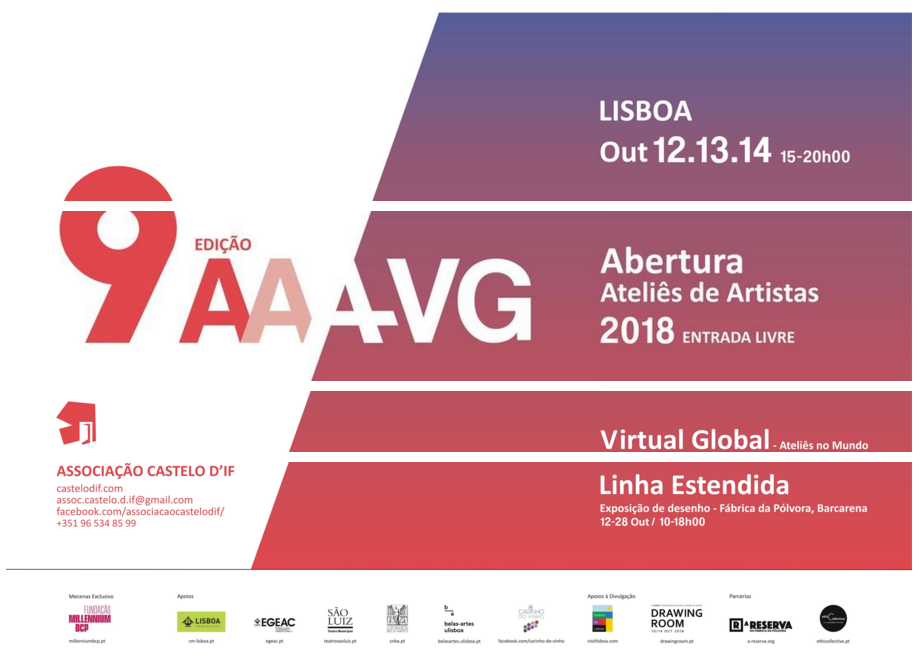 9.ª edição da Aberturas de Ateliês de Artistas (AAA)