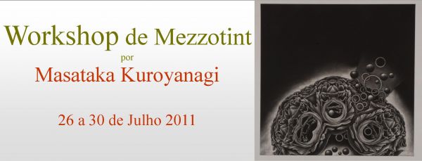 Workshop de Mezzotint por Masataka Kuroyanagi