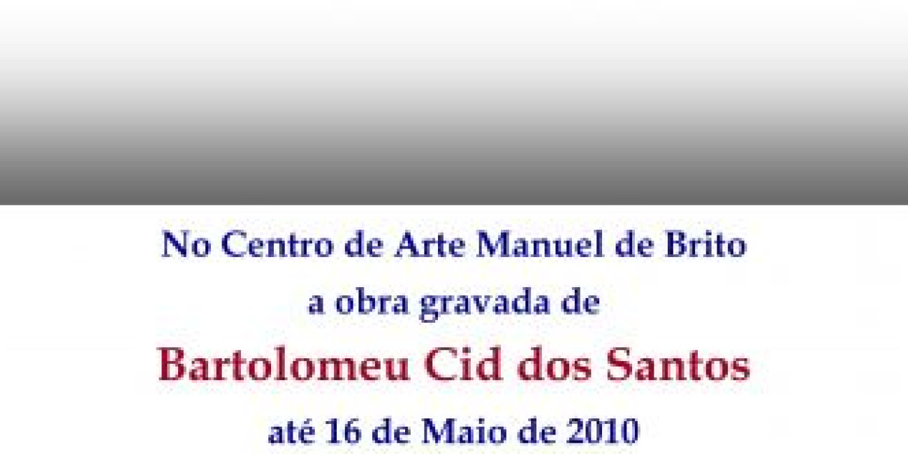 Going South, Exposição da Obra de Bartolomeu Cid dos Santos