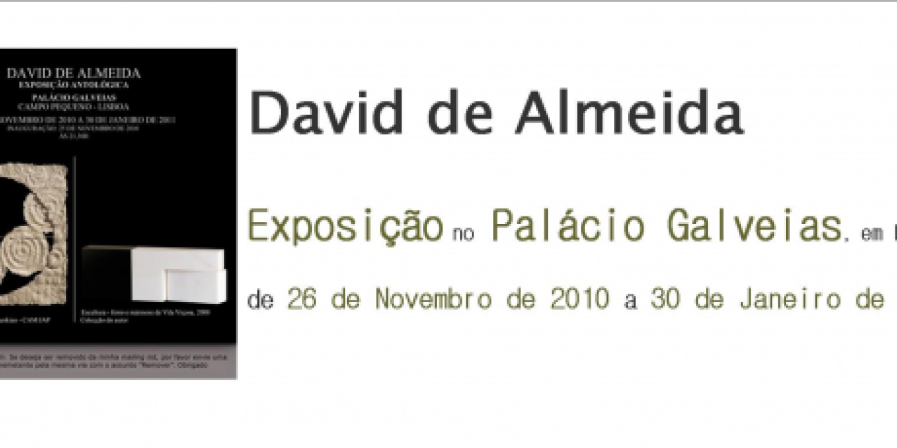 Exposição Obra Gráfica de David de Almeida