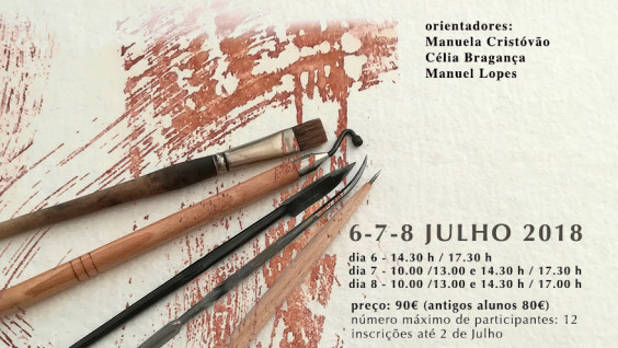 workshop de inicia&ccedil;&atilde;o &agrave; gravura