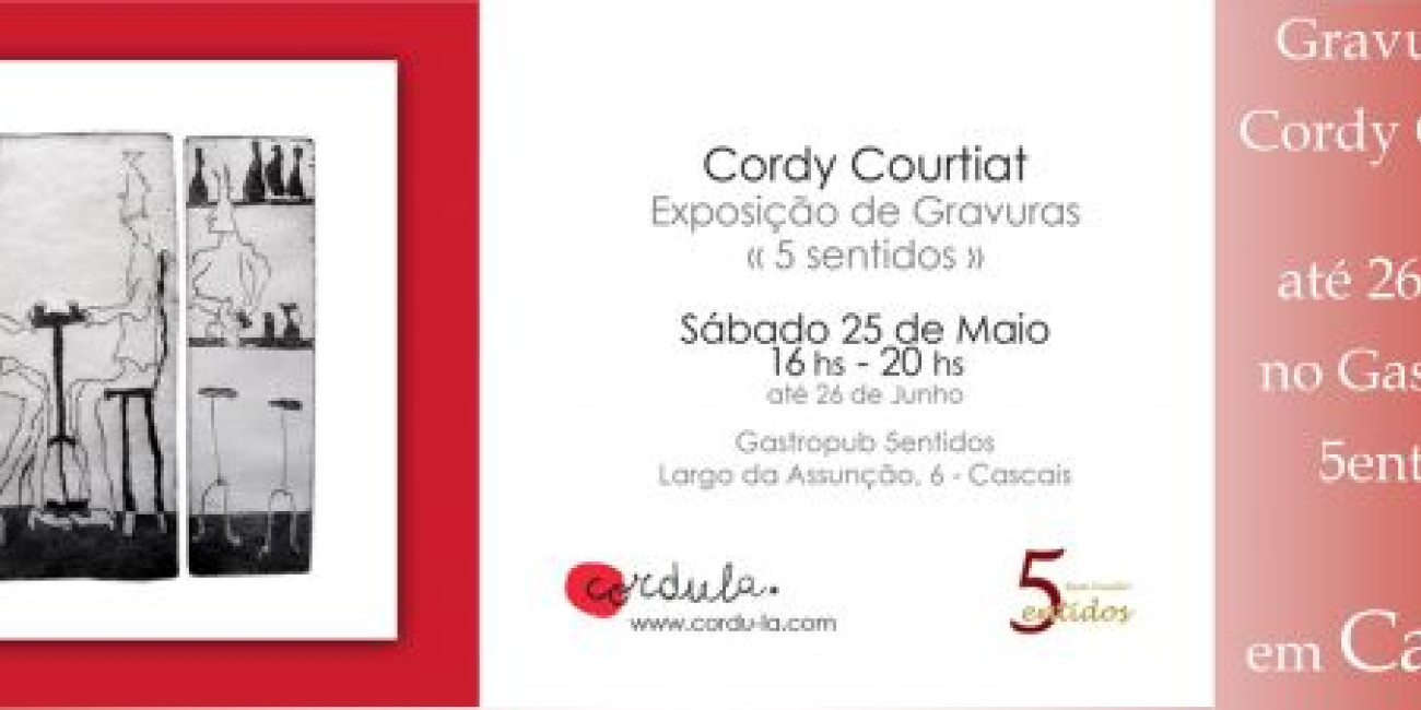 Exposi&ccedil;&atilde;o "5 sentidos", Cordy Courtiat