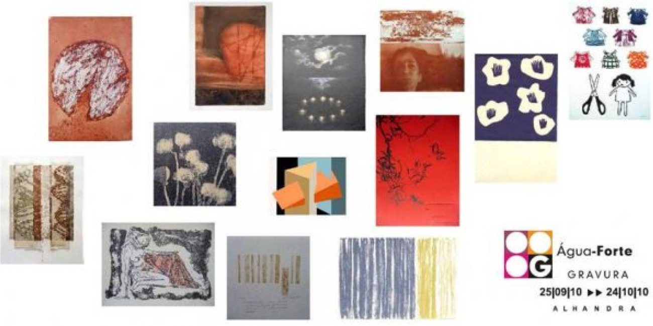 Exposi&ccedil;&atilde;o de Gravura &Aacute;gua-Forte, Alhandra