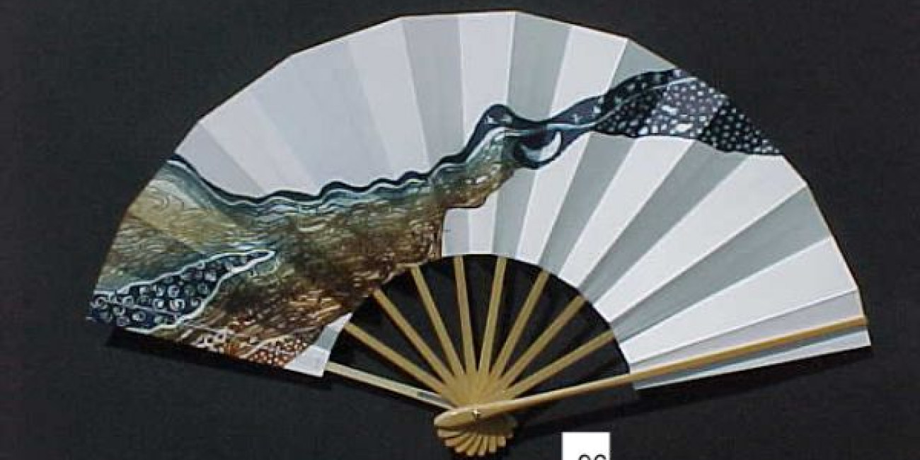 Isabel Pyrrait, Exposi&ccedil;&atilde;o itinerante de leques japoneses de abrir, em papel gravado