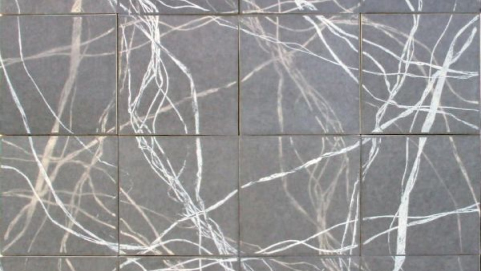 Perman&ecirc;ncias Kochi &middot; água-forte, água tinta, fotopolímero &middot; 80,0 x 80,0cm