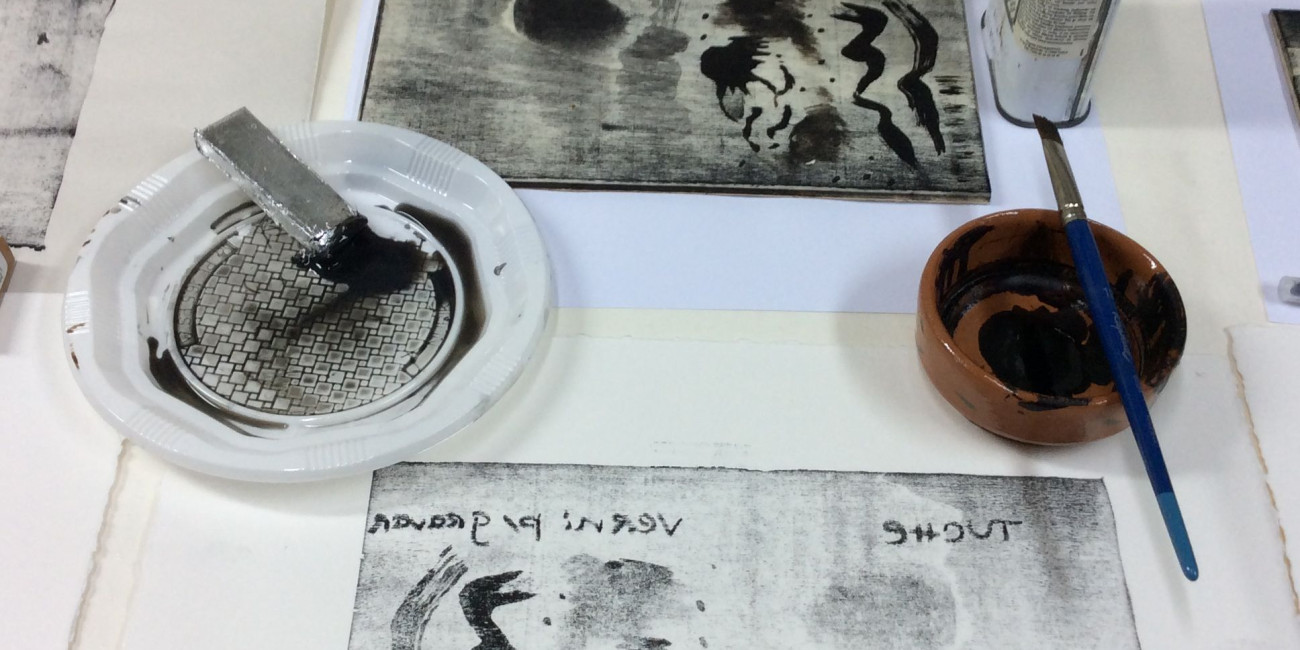 materiais de litografia