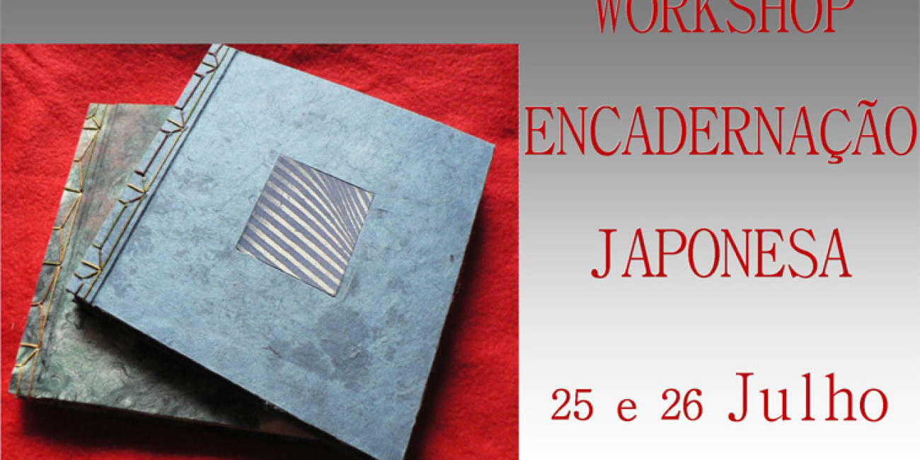 Workshop de Encaderna&ccedil;&atilde;o Japonesa