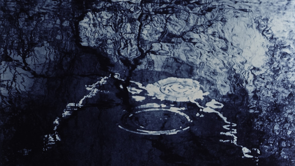 Livre e verde &aacute;gua ondula