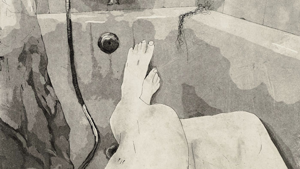 "Sem t&iacute;tulo", 29x31cm &middot; Água forte e água tinta