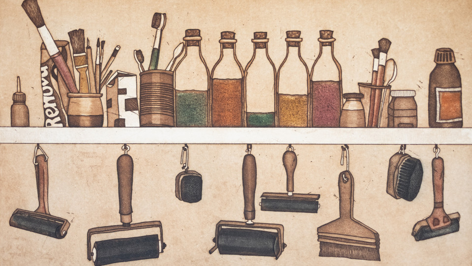 Oficina de gravura-II &middot; 2011