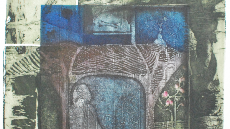 Madrugada &middot; água-forte, água tinta e verniz mole &middot; 2001 &middot; 24,0x29,5cm