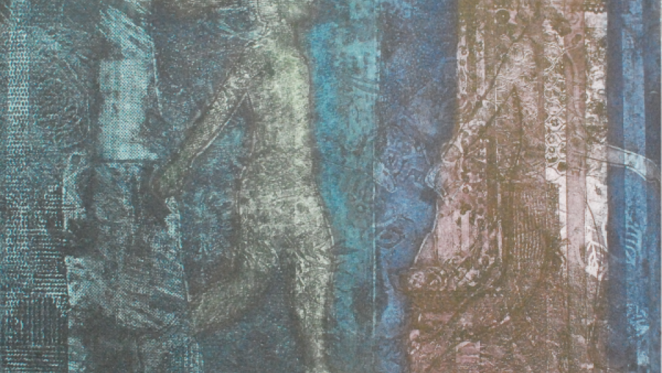 Percurso I &middot; água-forte, água tinta e verniz mole &middot; 2003 &middot; 23,5x34,0cm