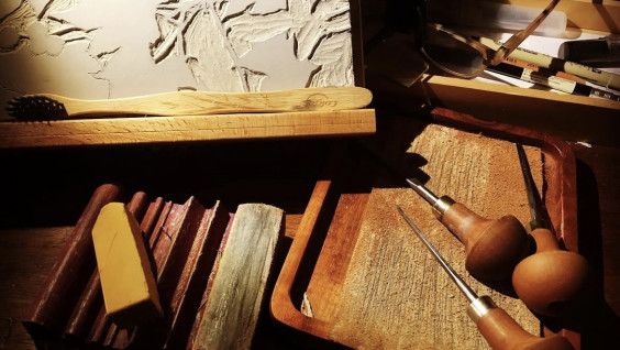 Oficina de Linogravura