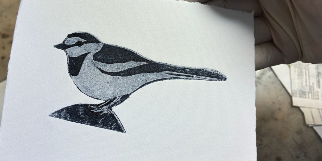 Ponta Seca sobre PVC E TETRAPAK